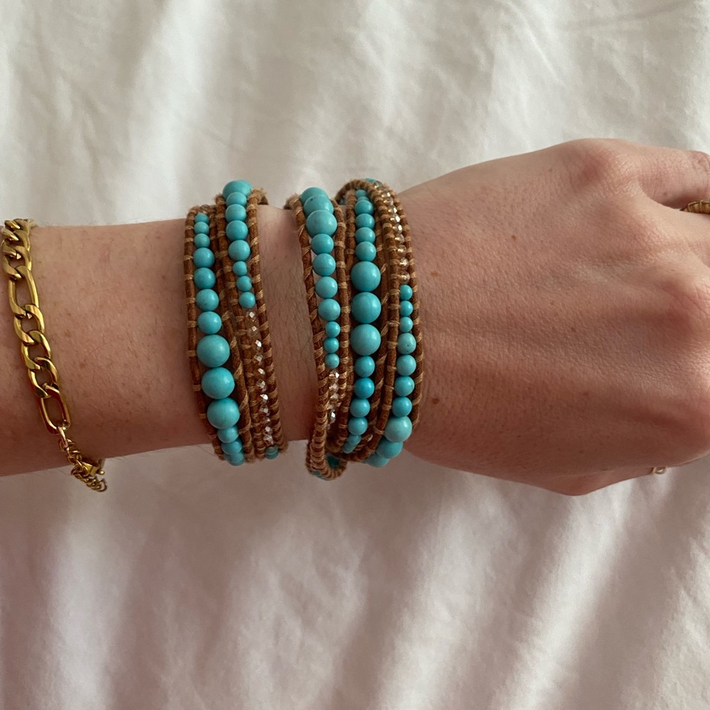 Chan luu 5 wrap bracelet